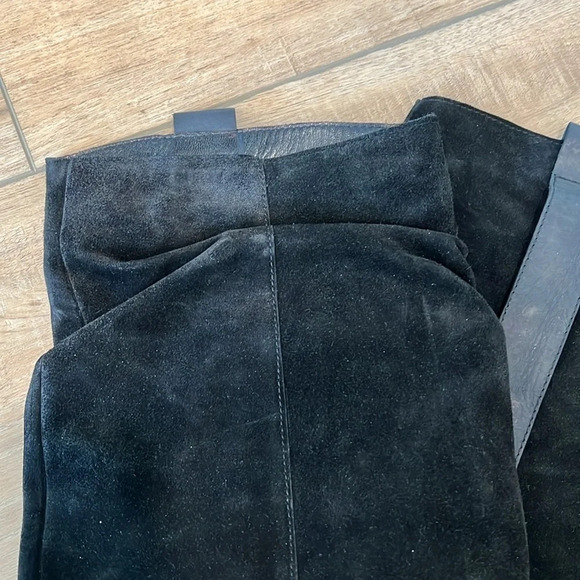 Tapeet - lug sole, suede knee high boots, buckle detail, 37 - Picture 13 of 14